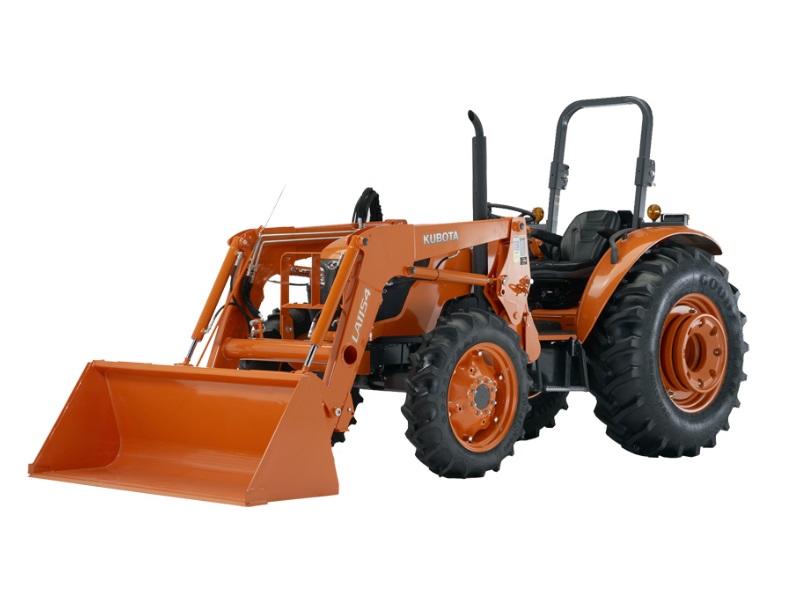 Kubota® M7060 4WD tractor against a white background