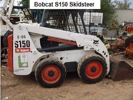 Bobcat® skid steer parked outside of a dealership